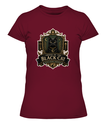Order of the Black Cat Ladies T-Shirt | Black Cat Lover Gift