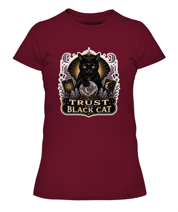 Trust the Black Cat Ladies T-Shirt | Black Cat Lover Gift