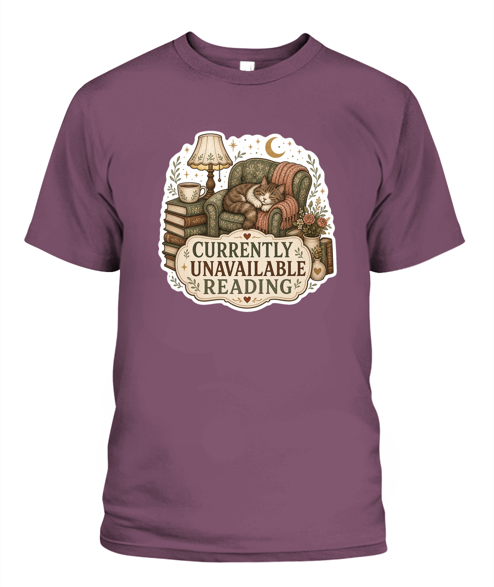 Currently Unavailable Reading Book Lover T-Shirt | Reading Gift