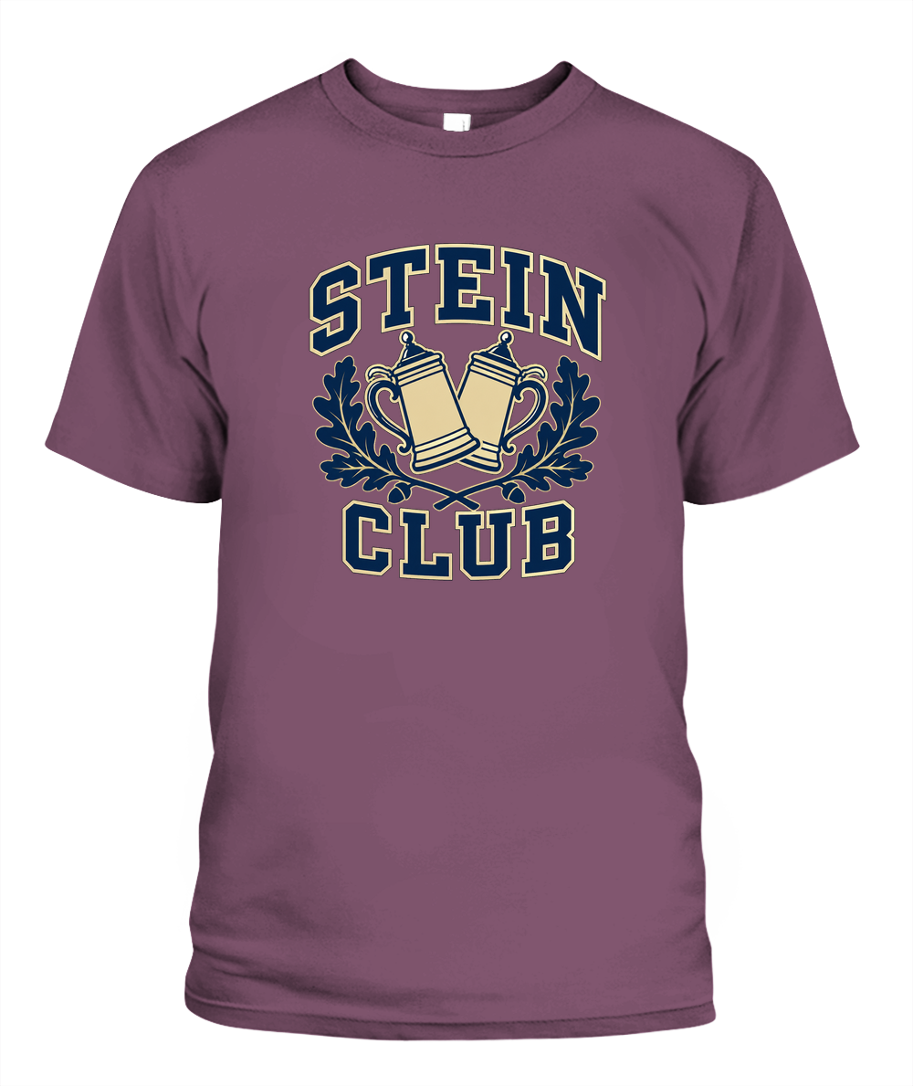 Stein Club — T-Shirt in Berry