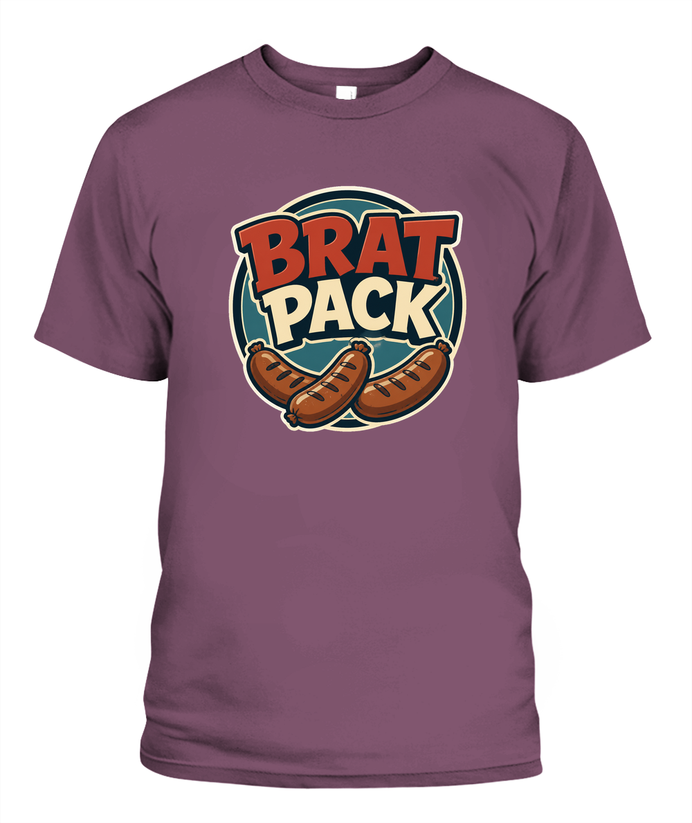 Brat Pack — T-Shirt in Berry