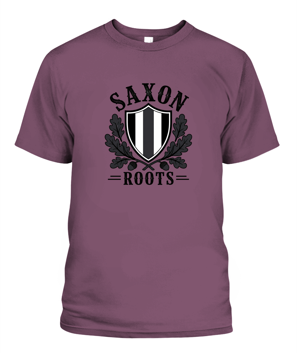 Saxon Roots — T-Shirt in Berry