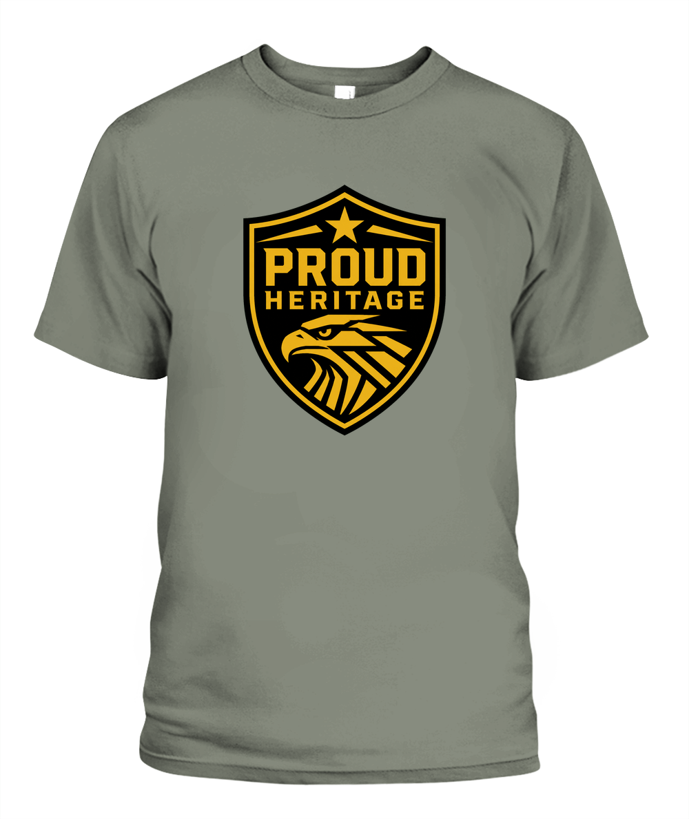 Proud Heritage — T-Shirt in Moss