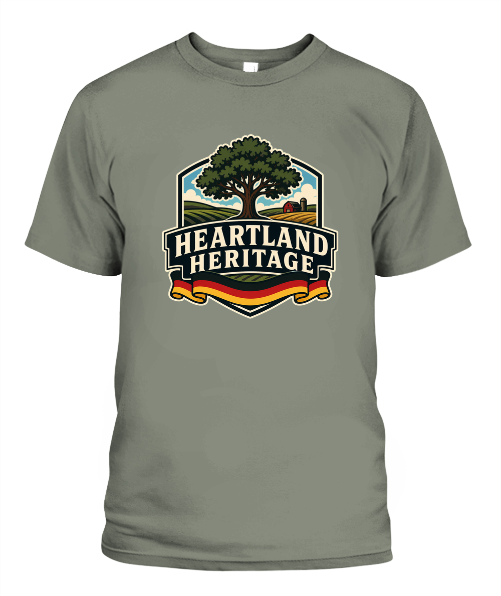 Heartland Heritage — T-Shirt in Moss