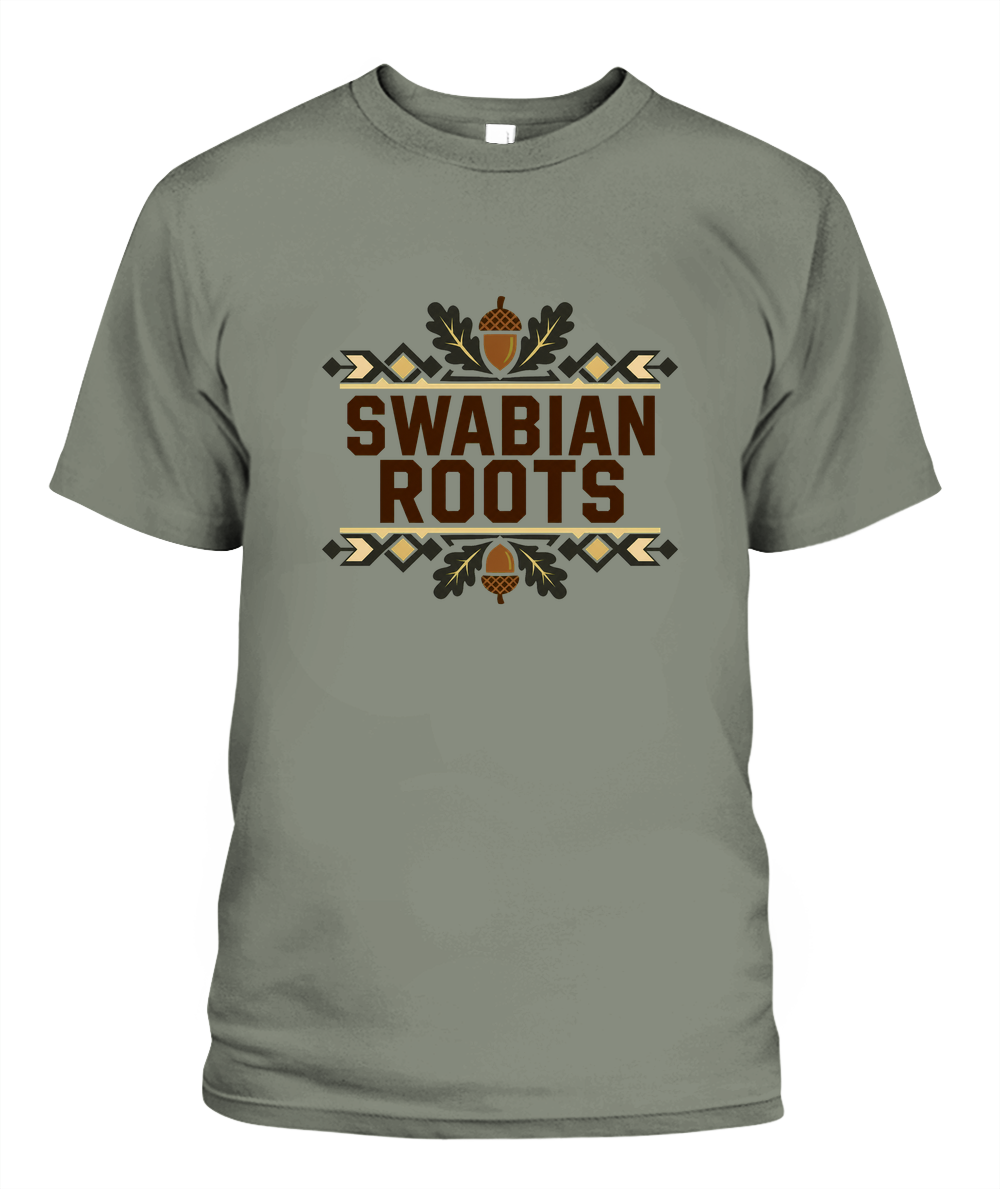 Swabian Roots — T-Shirt in Moss