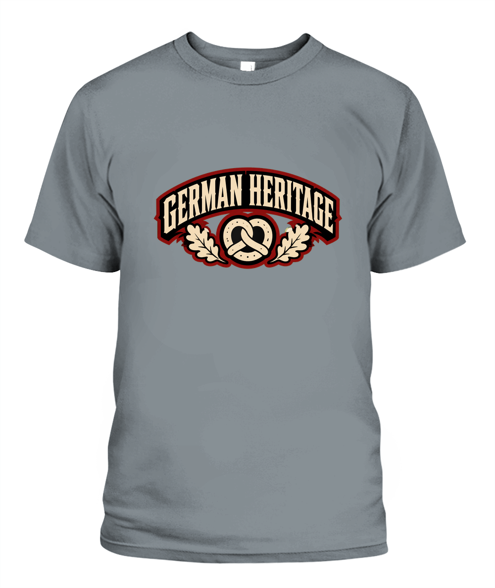 German Heritage — T-Shirt in Granite