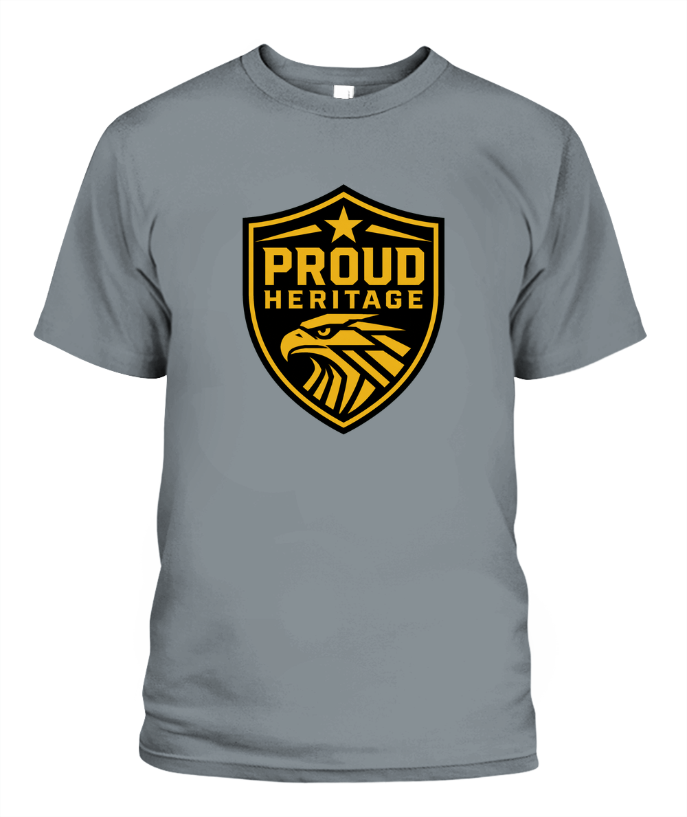 Proud Heritage — T-Shirt in Granite