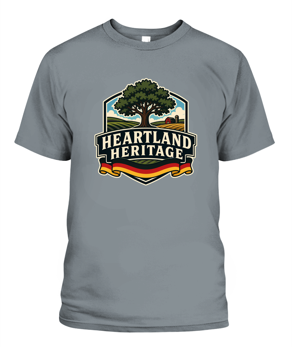 Heartland Heritage — T-Shirt in Granite