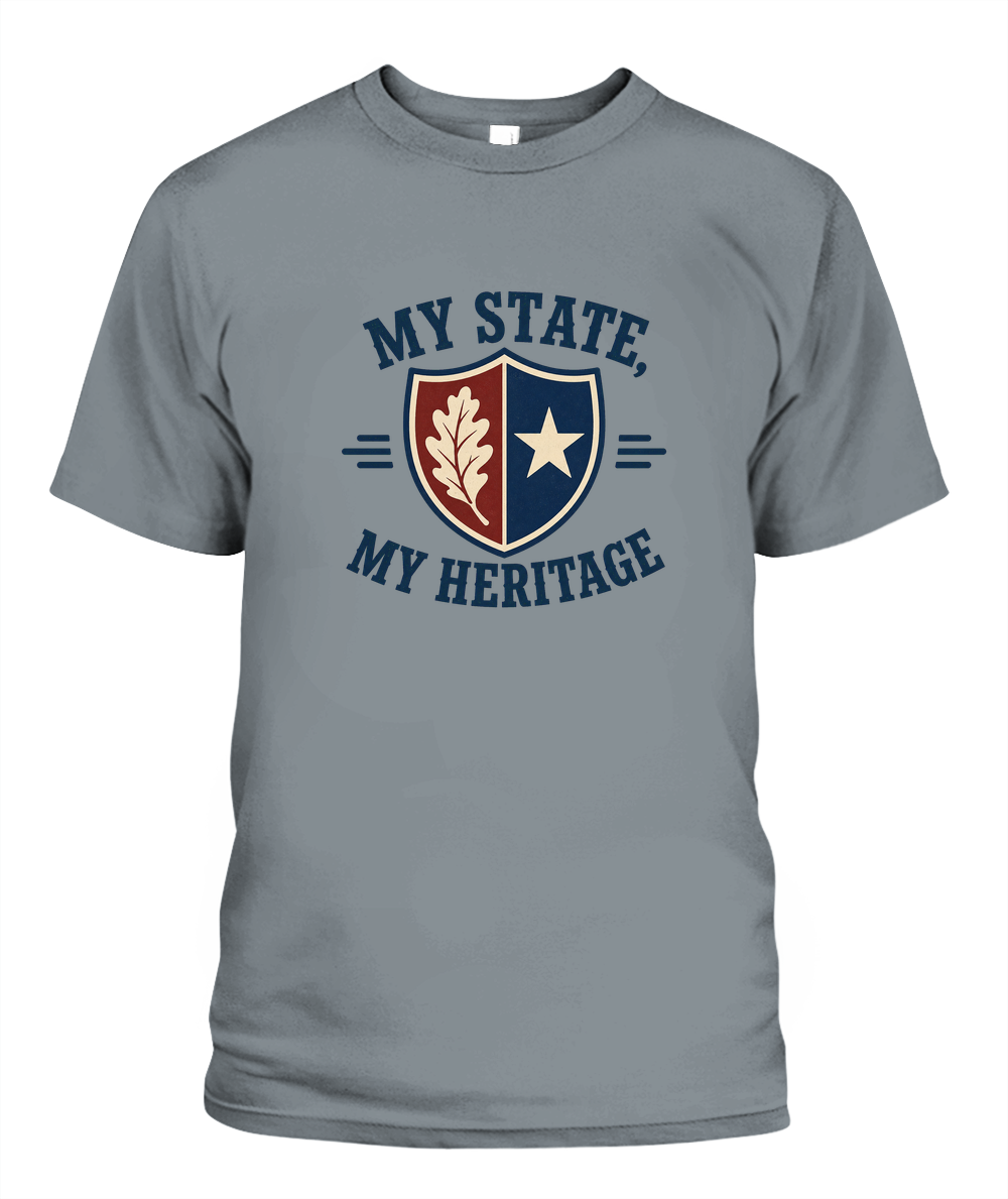 My State, My Heritage — T-Shirt in Granite