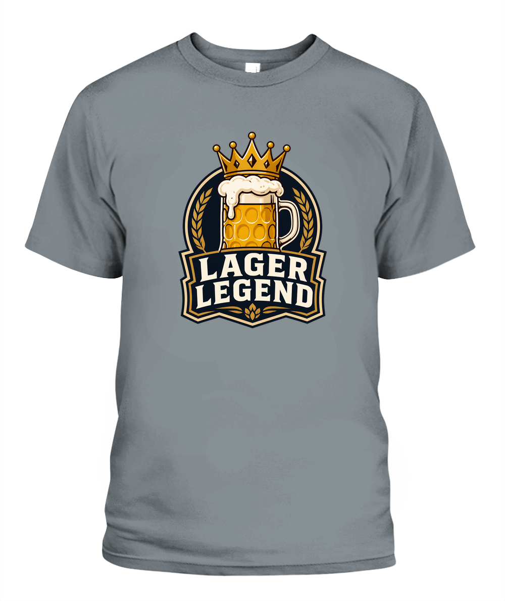Lager Legend — T-Shirt in Granite