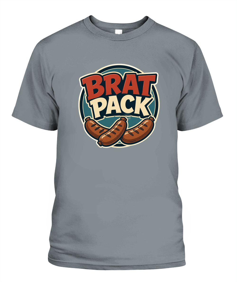 Brat Pack — T-Shirt in Granite