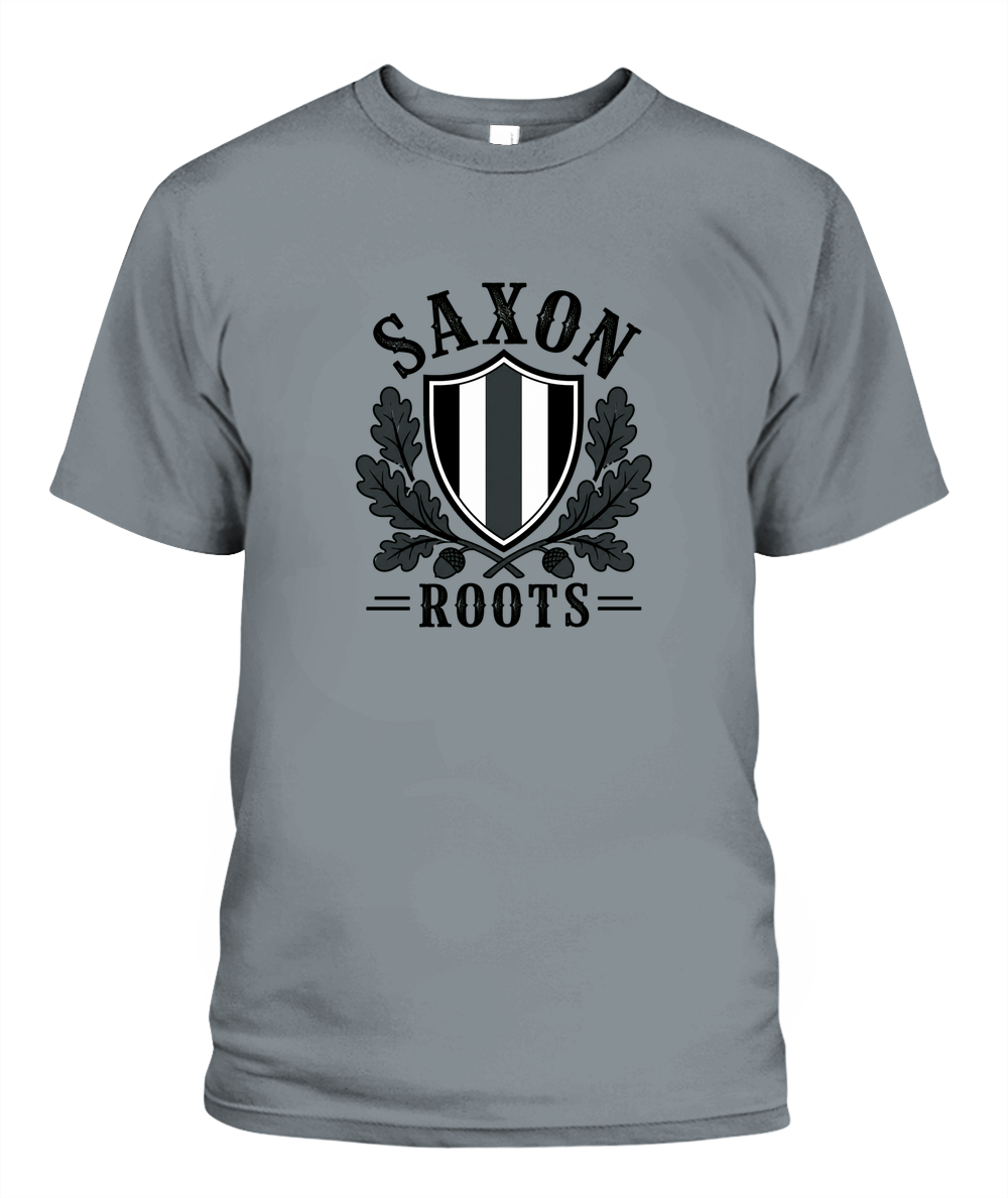 Saxon Roots — T-Shirt in Granite