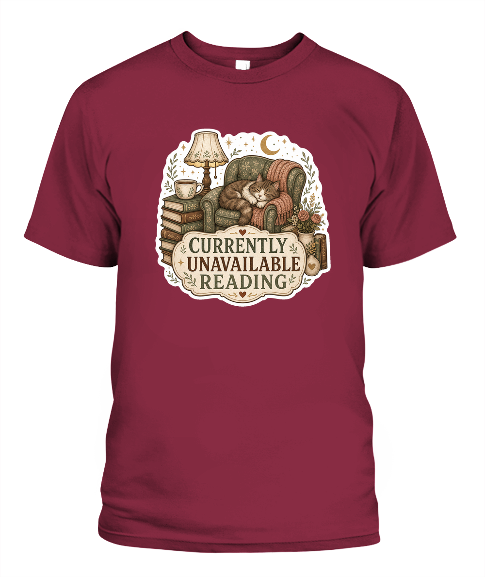 Currently Unavailable Reading Book Lover T-Shirt | Reading Gift