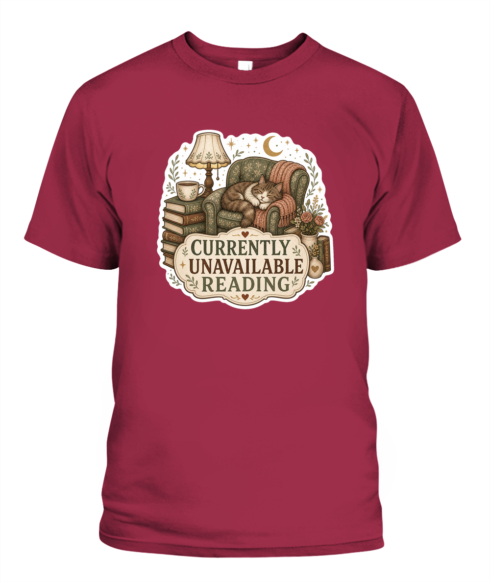 Currently Unavailable Reading Book Lover T-Shirt | Reading Gift