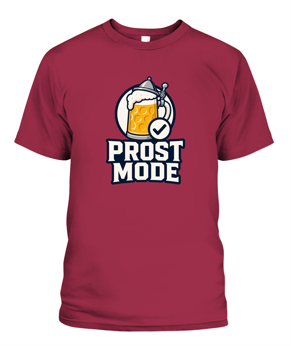 Prost Mode — T-Shirt in Crimson