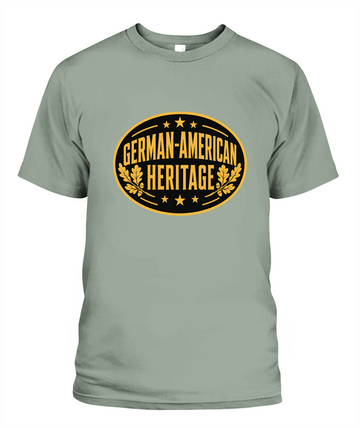 German-American Heritage — T-Shirt in Bay