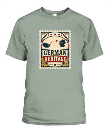 German Heritage — T-Shirt in Bay