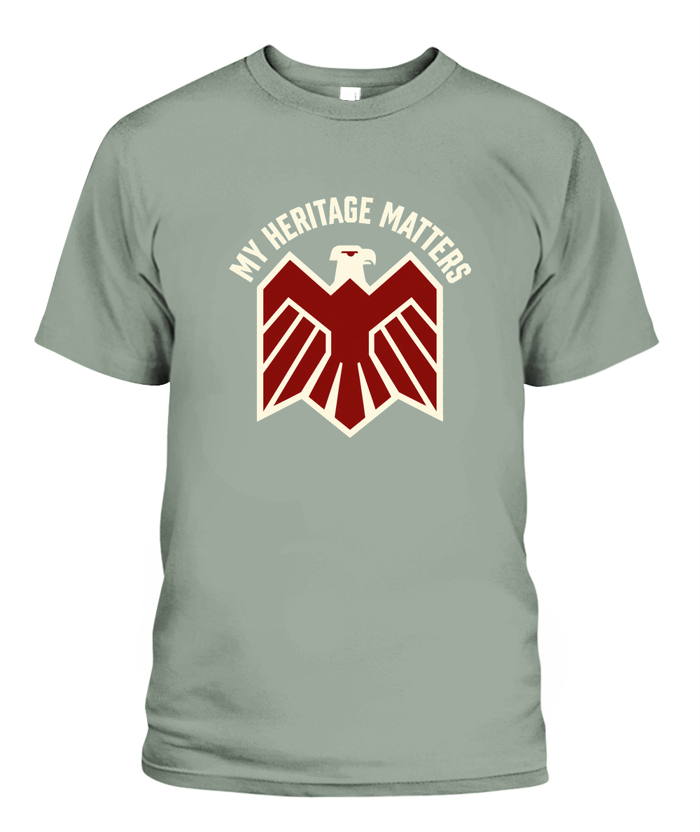 My Heritage Matters — T-Shirt in Bay
