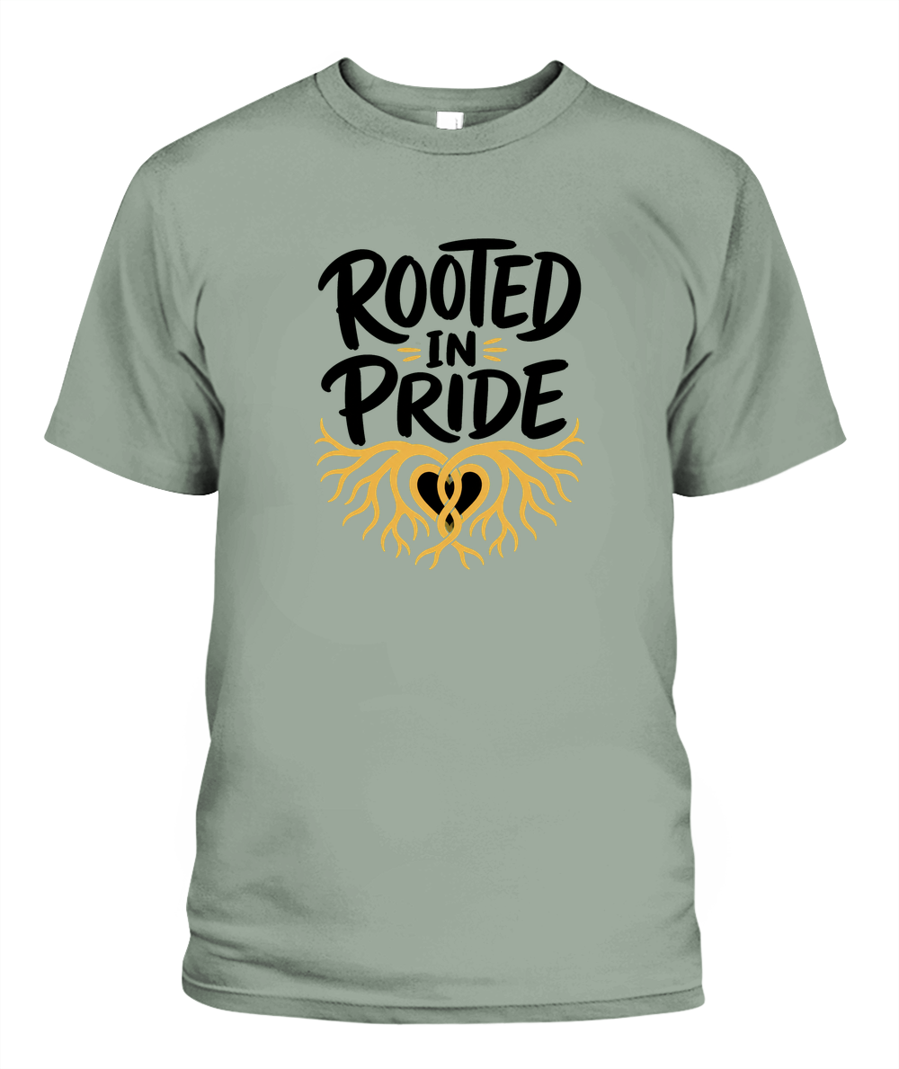 Rooted In Pride — T-Shirt in Bay