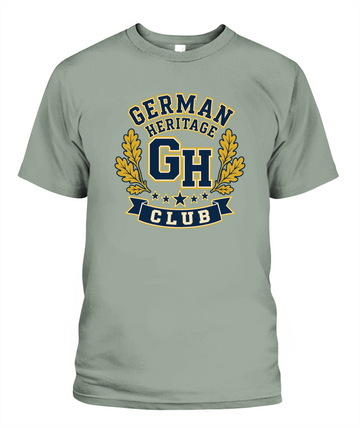 German Heritage Club — T-Shirt in Bay