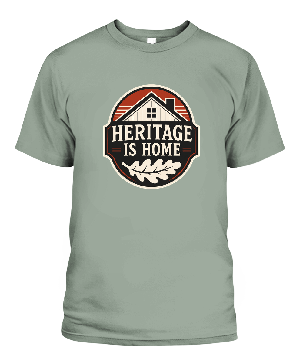 Heritage Is Home — T-Shirt in Bay