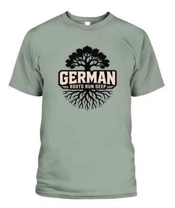 German Roots Run Deep — T-Shirt in Bay
