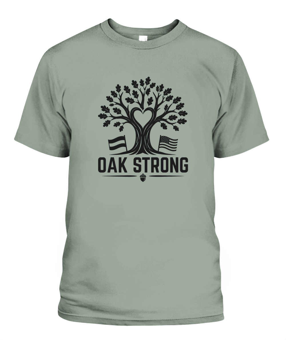 Oak Strong — T-Shirt in Bay