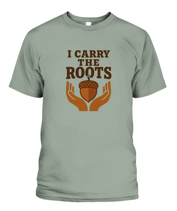 I Carry The Roots — T-Shirt in Bay