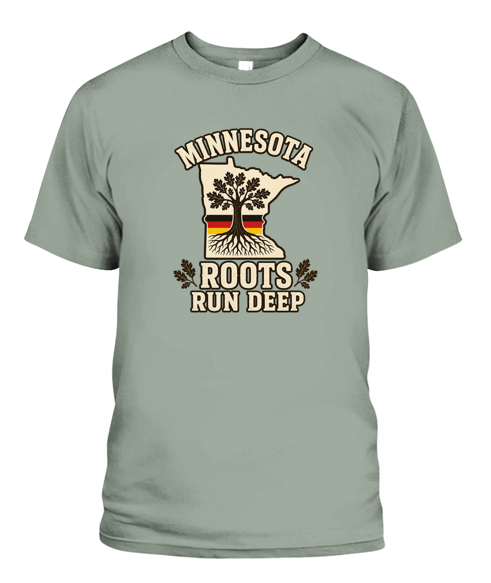 Minnesota Roots Run Deep — T-Shirt in Bay