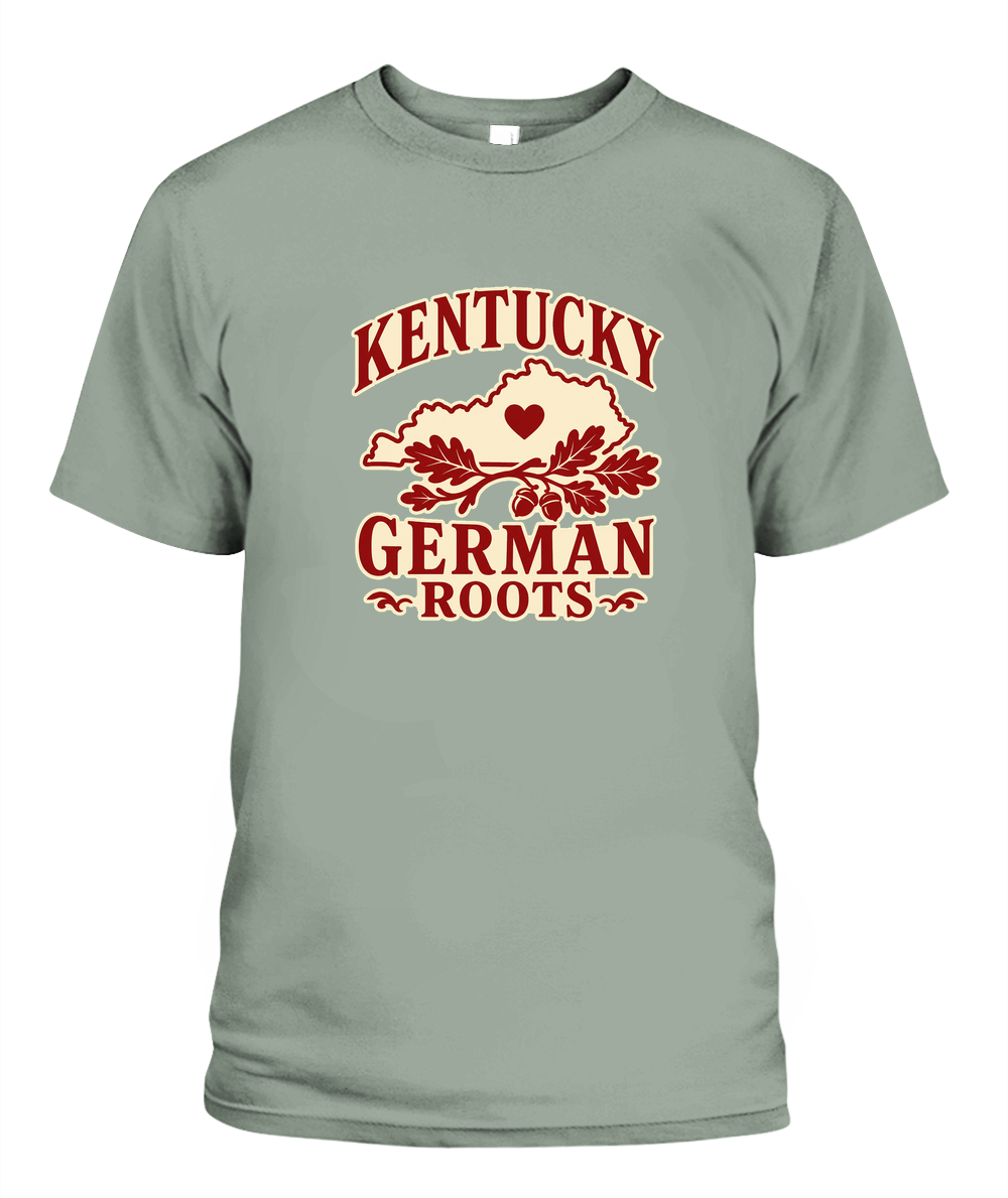 Kentucky German Roots — T-Shirt in Bay