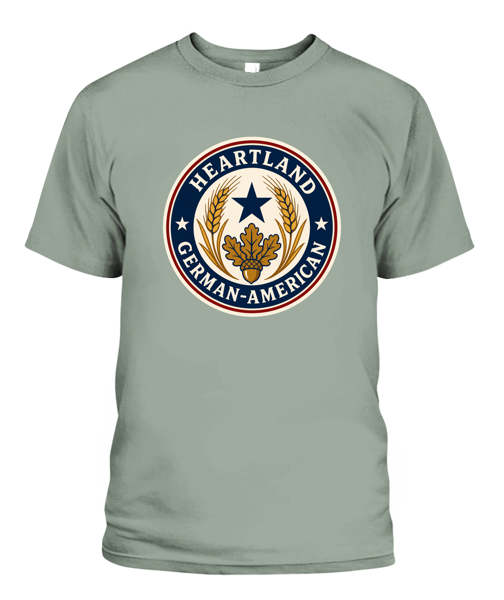 Heartland German-American — T-Shirt in Bay