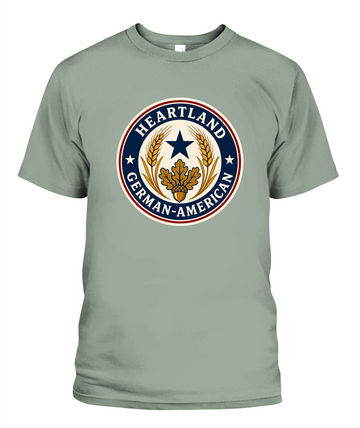 Heartland German-American — T-Shirt in Bay