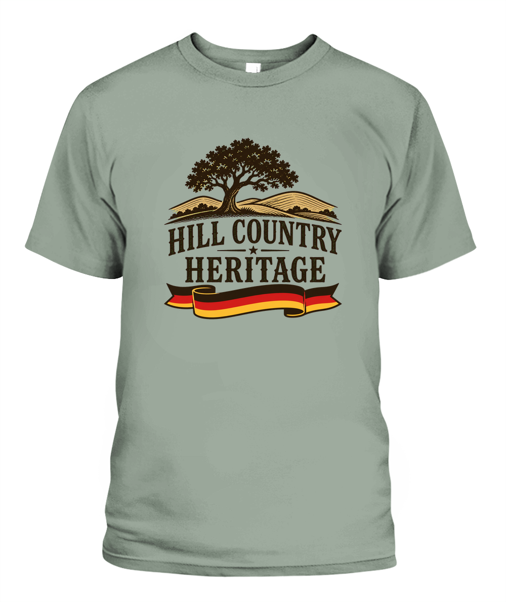 Hill Country Heritage — T-Shirt in Bay
