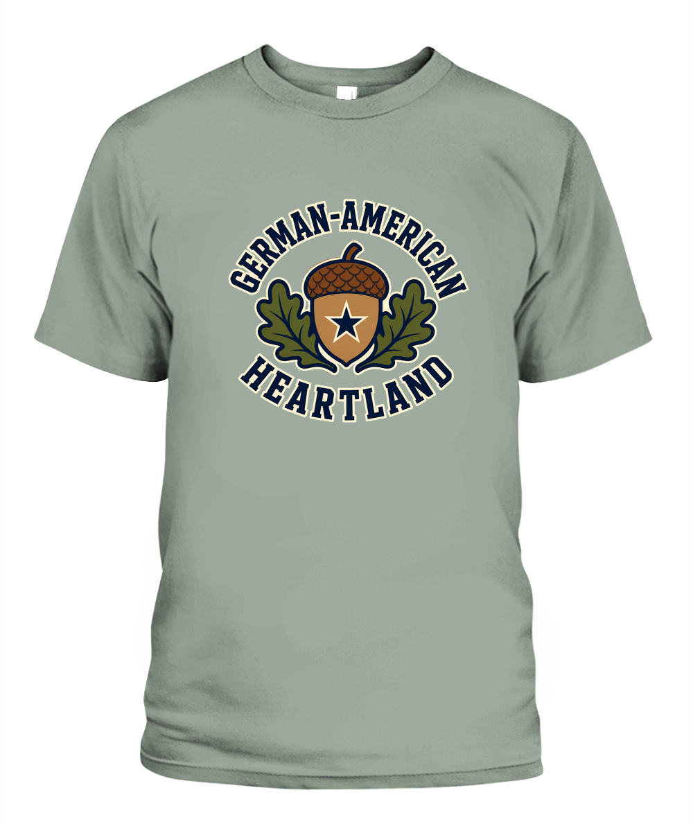 German-American Heartland — T-Shirt in Bay