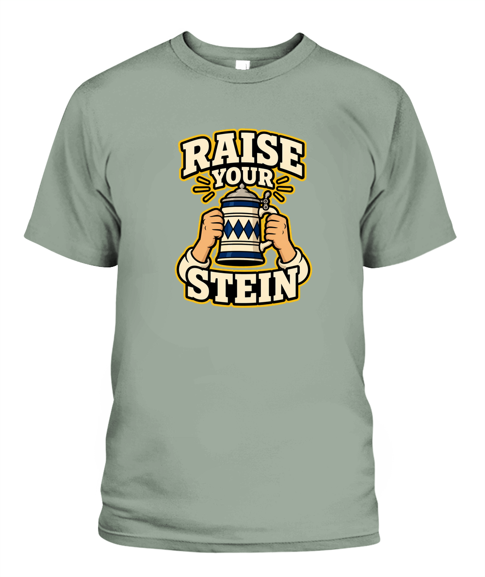 Raise Your Stein — T-Shirt in Bay