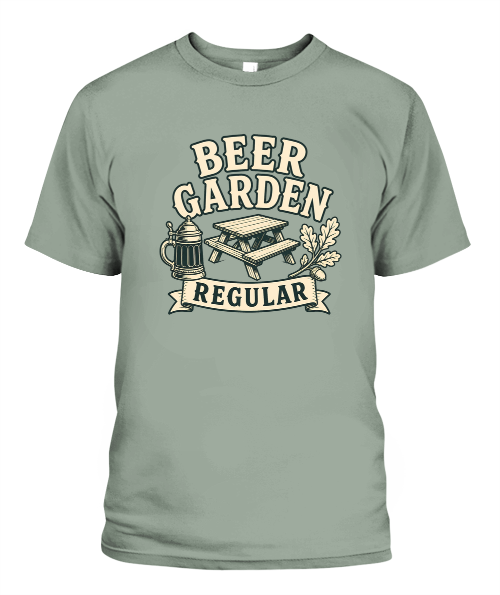 Beer Garden Regular — T-Shirt in Bay