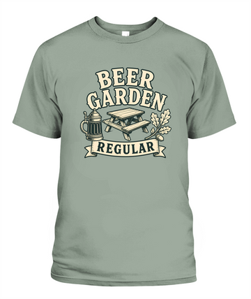 Beer Garden Regular — T-Shirt in Bay