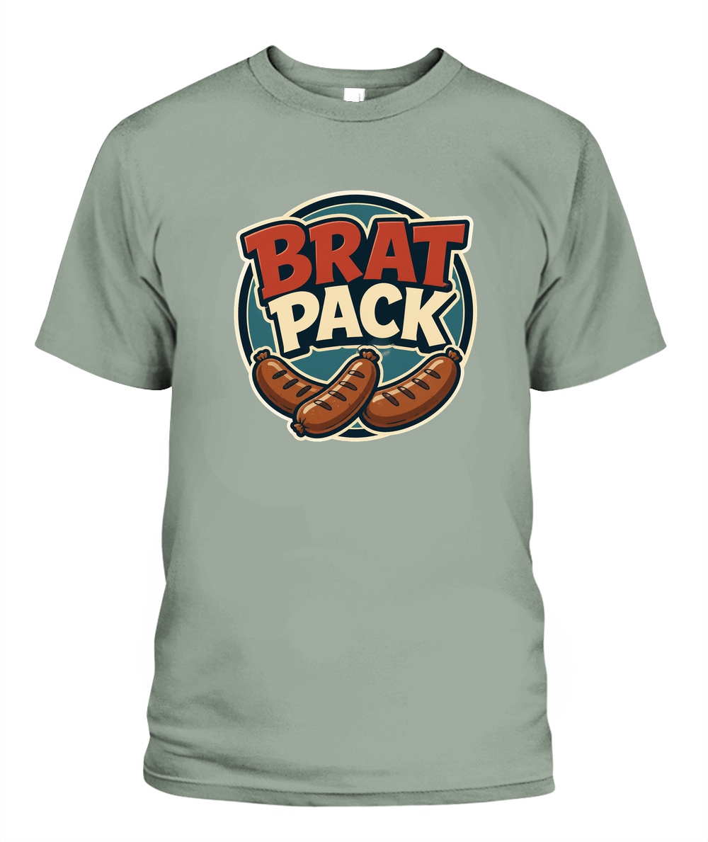 Brat Pack — T-Shirt in Bay