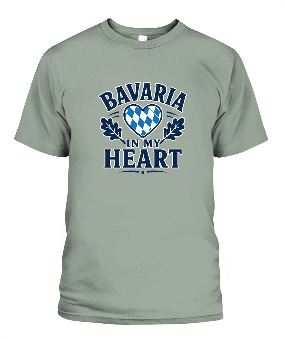 Bavaria In My Heart — T-Shirt in Bay