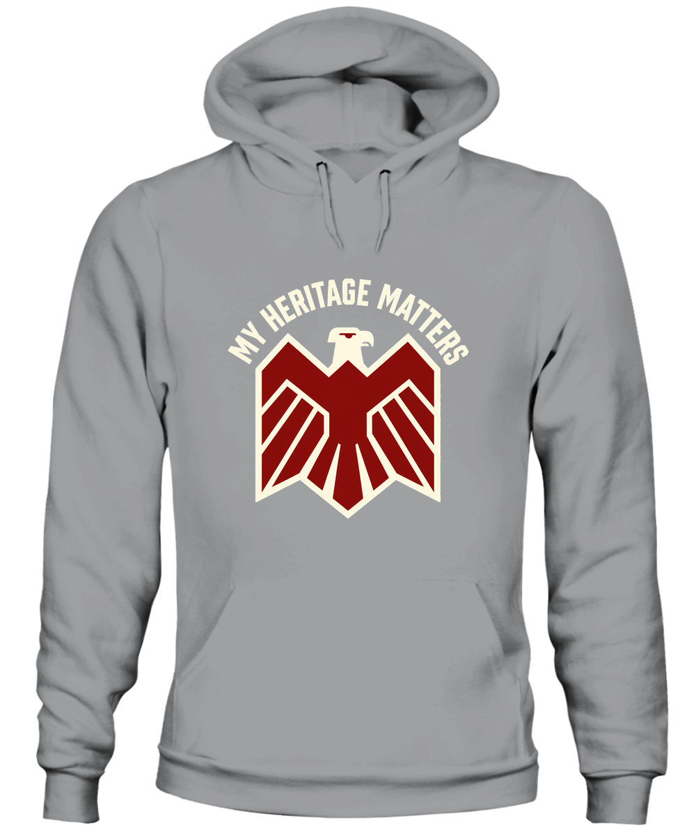 My Heritage Matters — Hoodie in Sport Grey
