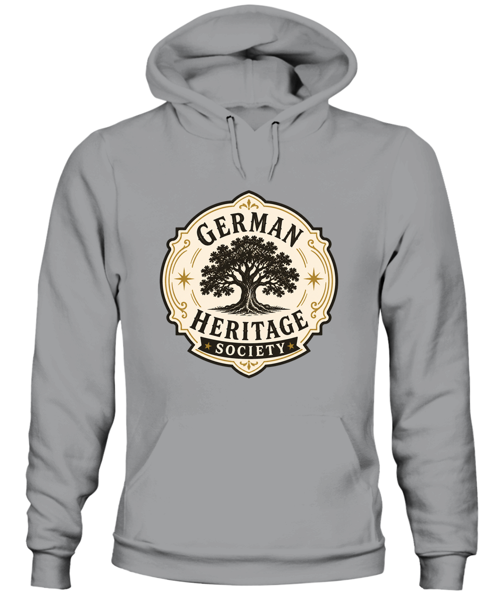 German Heritage Society — Hoodie in Sport Grey