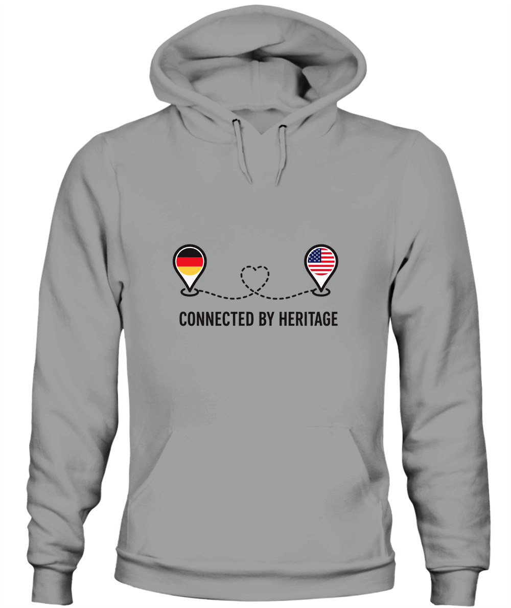 Connected By Heritage — Hoodie in Sport Grey