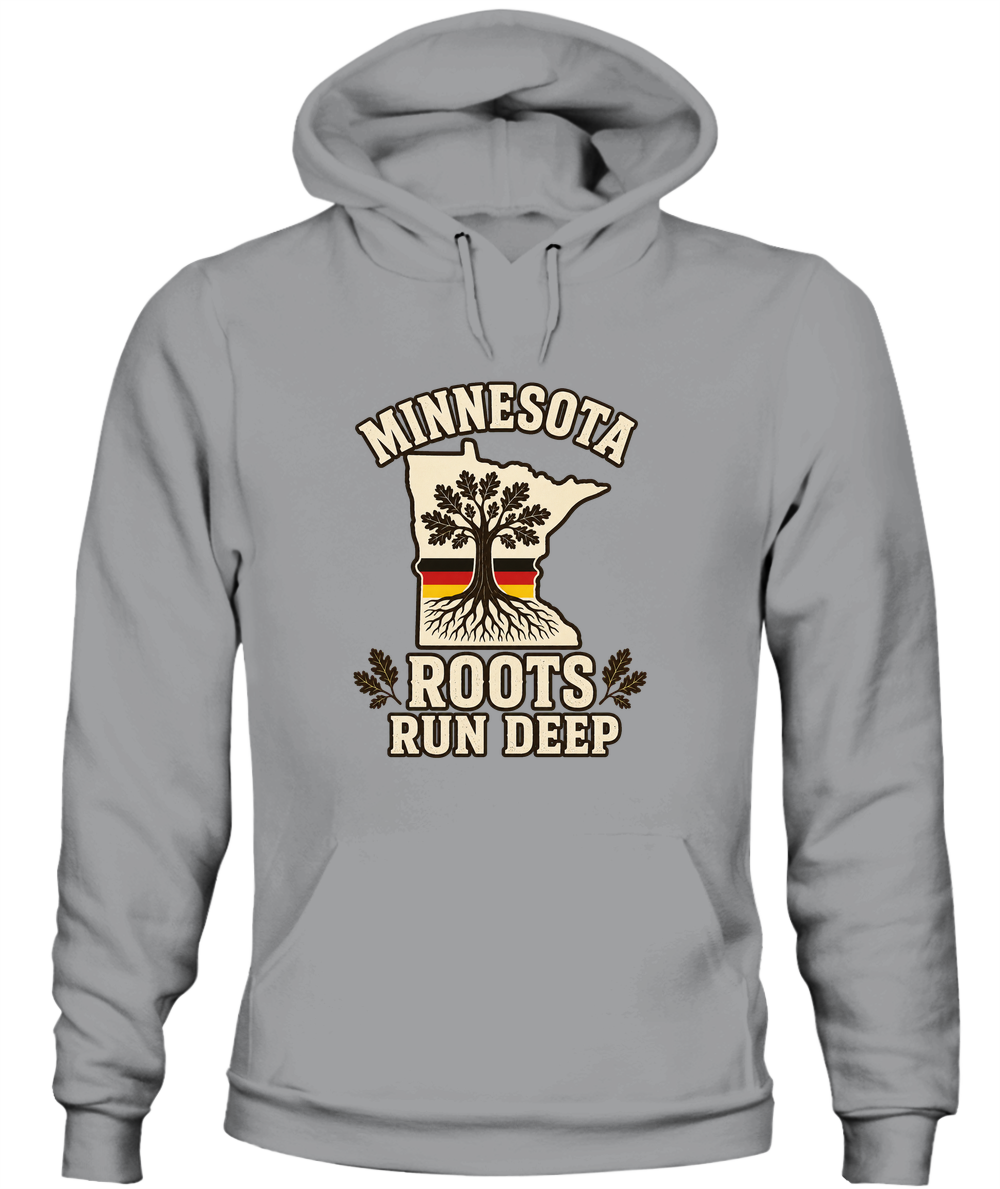 Minnesota Roots Run Deep — Hoodie in Sport Grey