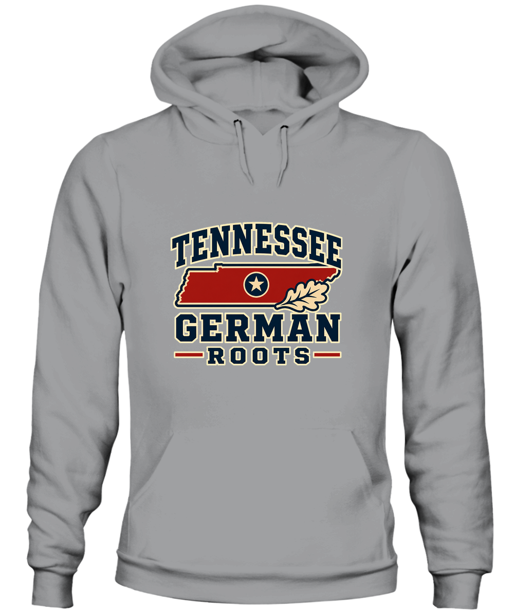 Tennessee German Roots — Hoodie in Sport Grey