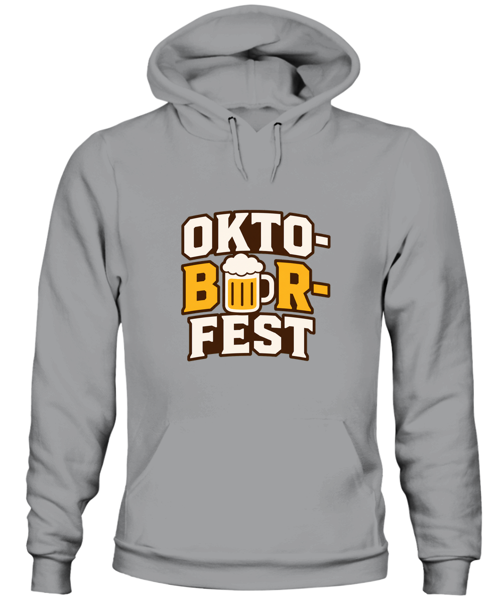 Oktoberfest — Hoodie in Sport Grey