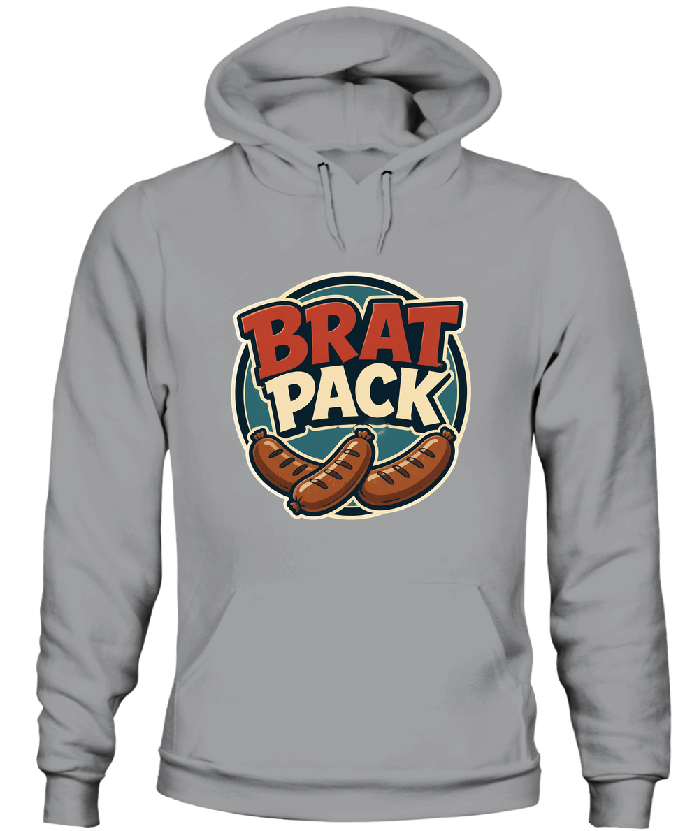 Brat Pack — Hoodie in Sport Grey