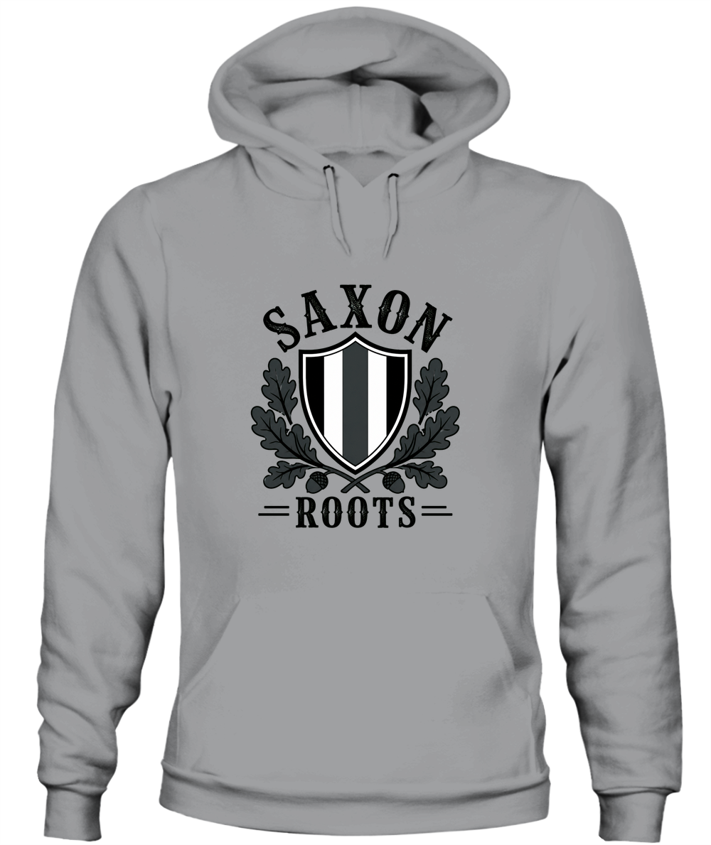 Saxon Roots — Hoodie in Sport Grey