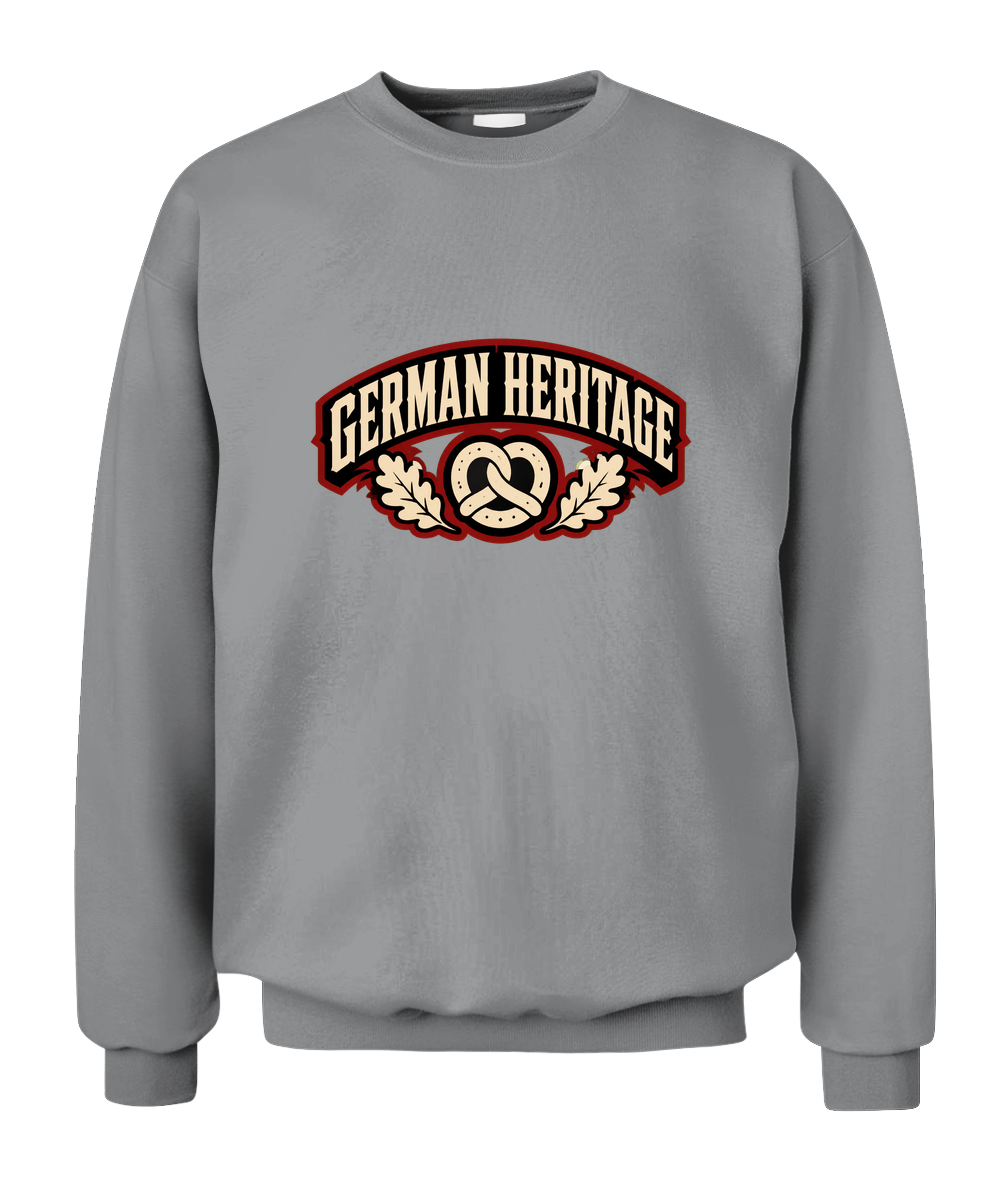 German Heritage — Sweatshirt in Sport Grey