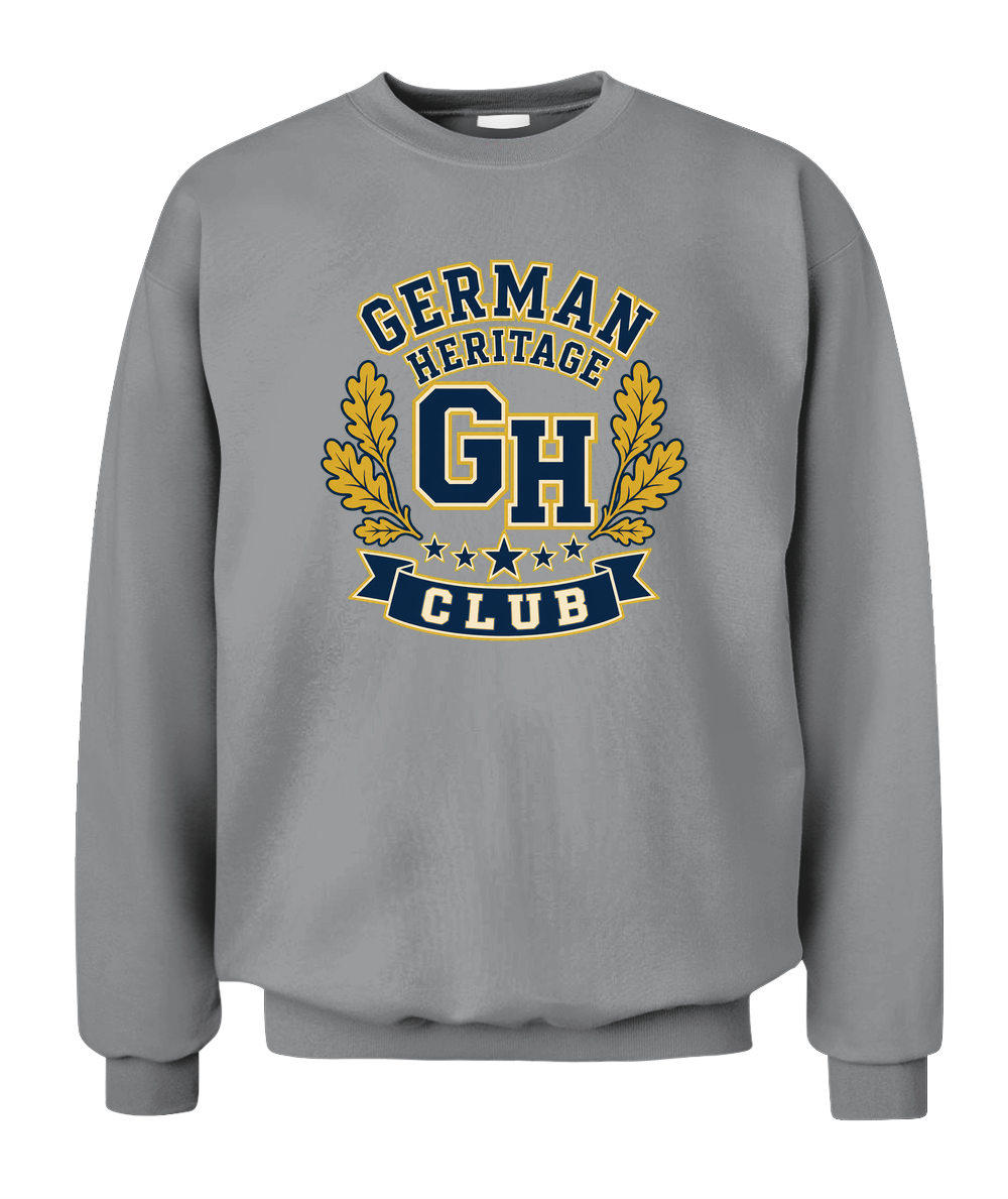 German Heritage Club — Sweatshirt in Sport Grey