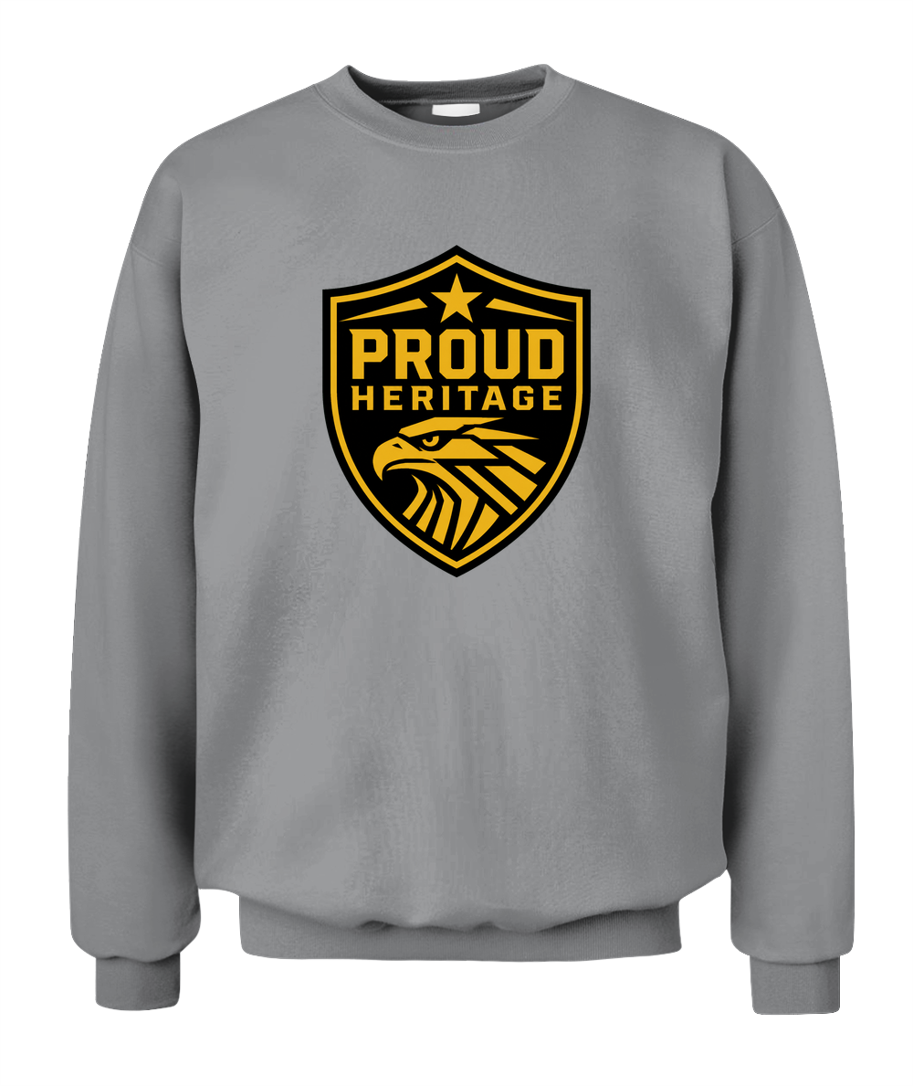 Proud Heritage — Sweatshirt in Sport Grey